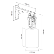 Drbadlo, automatický rotační kartáč pro dobytek (220V, 0.18KW)